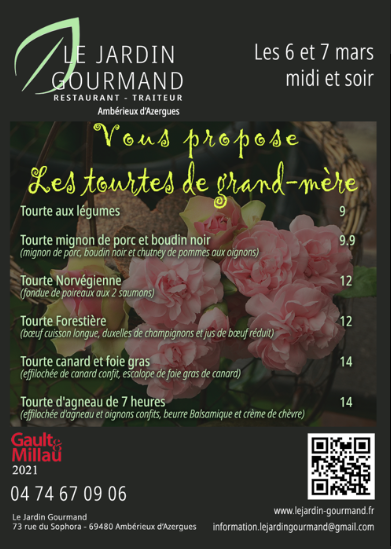 Jardin gourmand Grands Mères 2021
