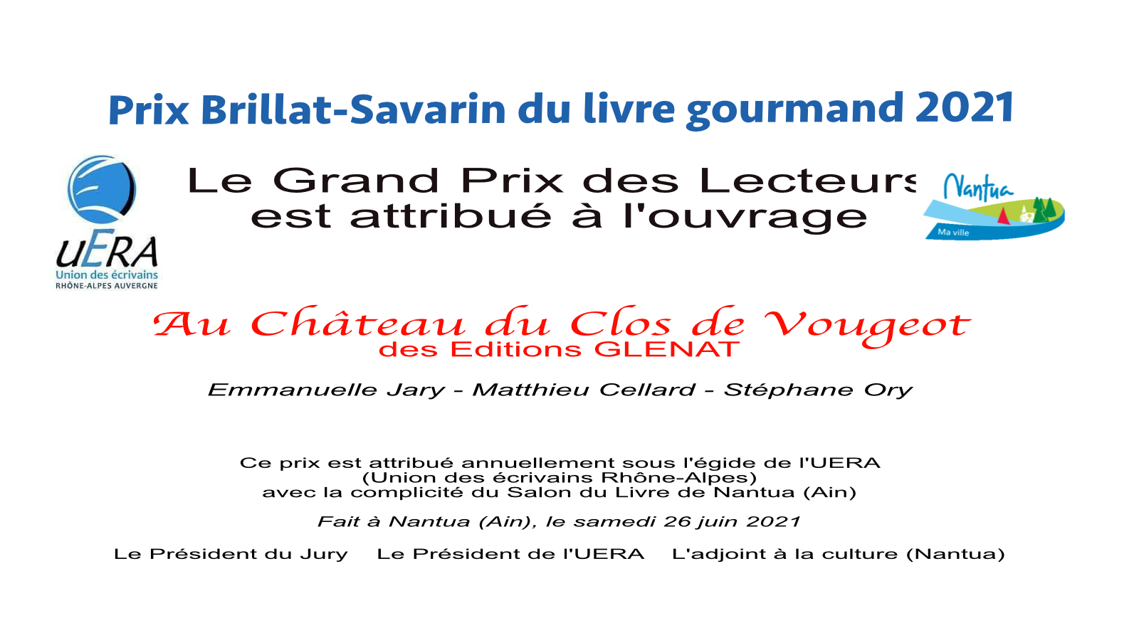 Brillat Savarin lecteurs